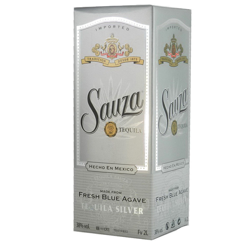 Текила Sauza Silver 2 литра в паке